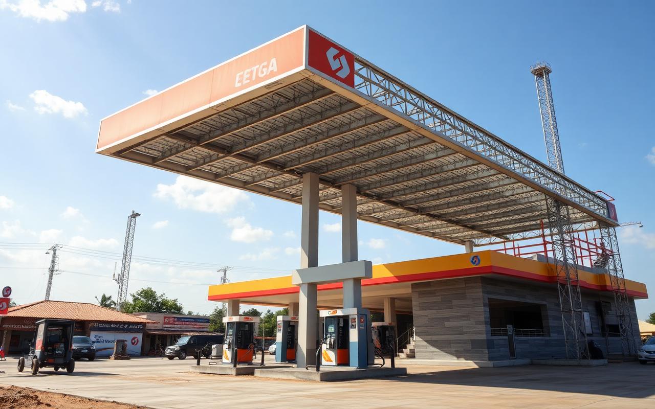 Filling Station Construction